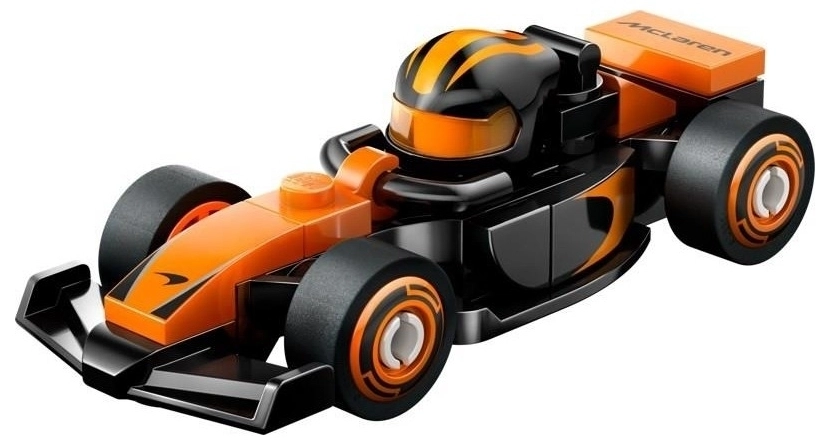 LEGO Minifigür 71049 F1 Race Cars 4. Mclaren F1