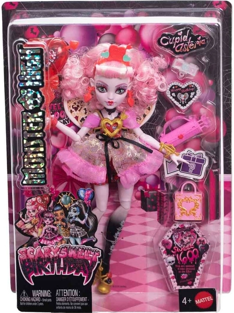 Monster High Doğum Günü Bebeği Cupid Asteria JBG77