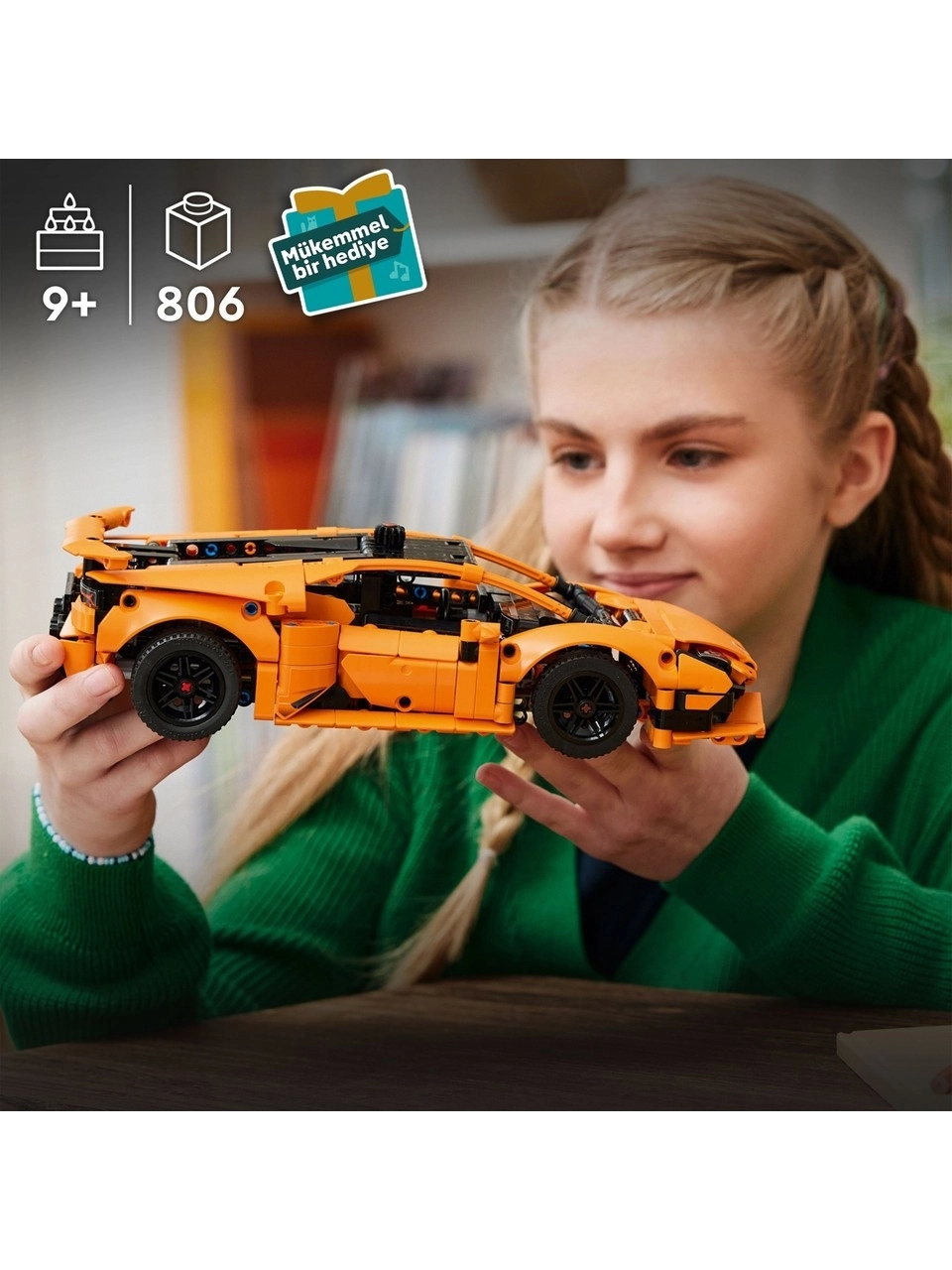 Lego Technic Lamborghini Huracan Tecnica Orange 42196 