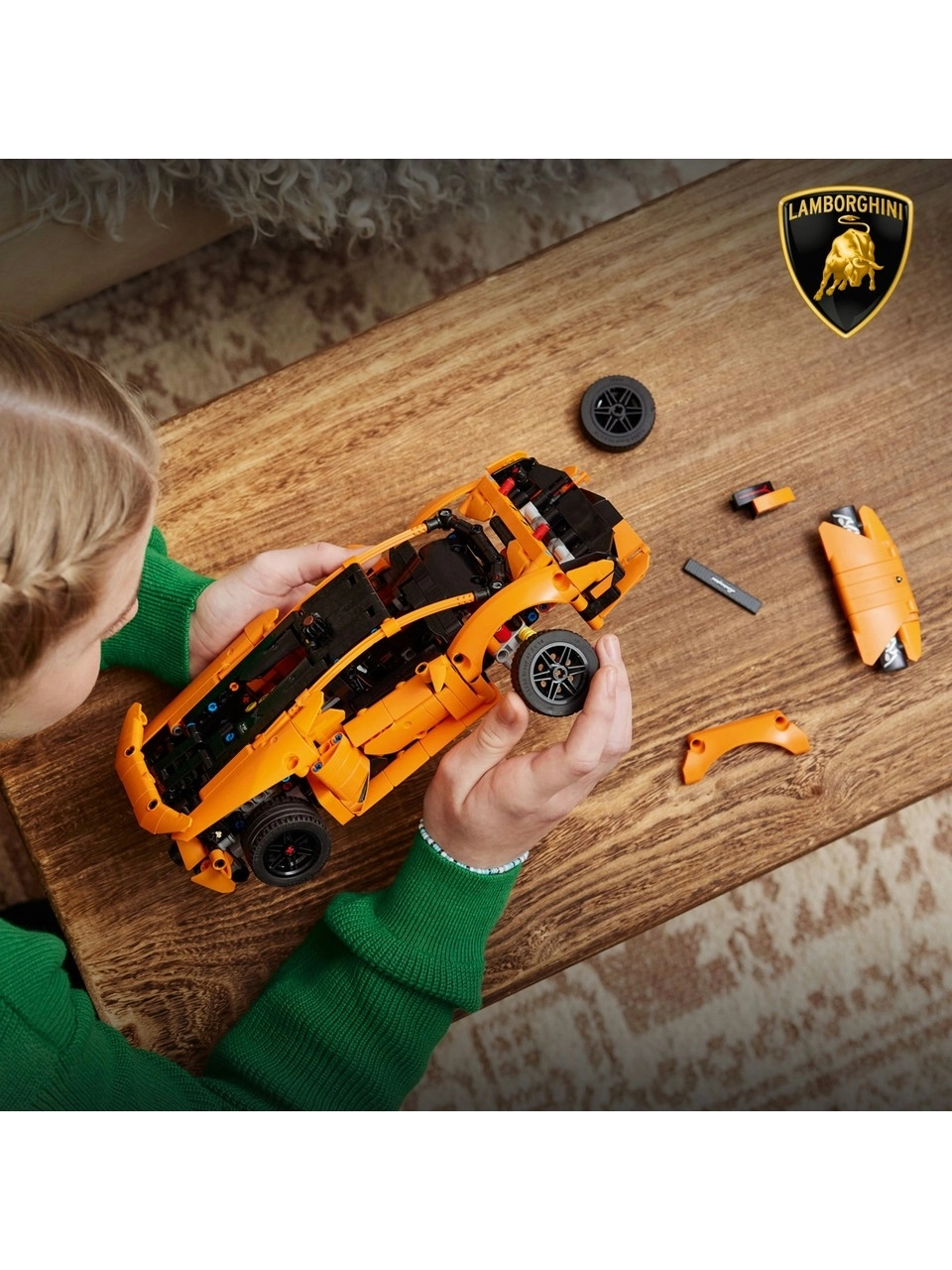 Lego Technic Lamborghini Huracan Tecnica Orange 42196 