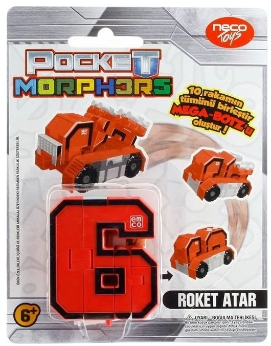 Pocket Morphers Dönüşebilen Numaralar Roket Atar