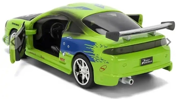 Jada Fast & Furi̇ous 1:32 Brian’s Mitsubishi Eclipse Kurşun Delikli Versiyon