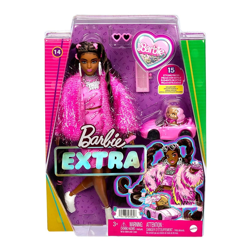 Barbie Extra Nostaljik Kıyafetli Bebek HHN06 