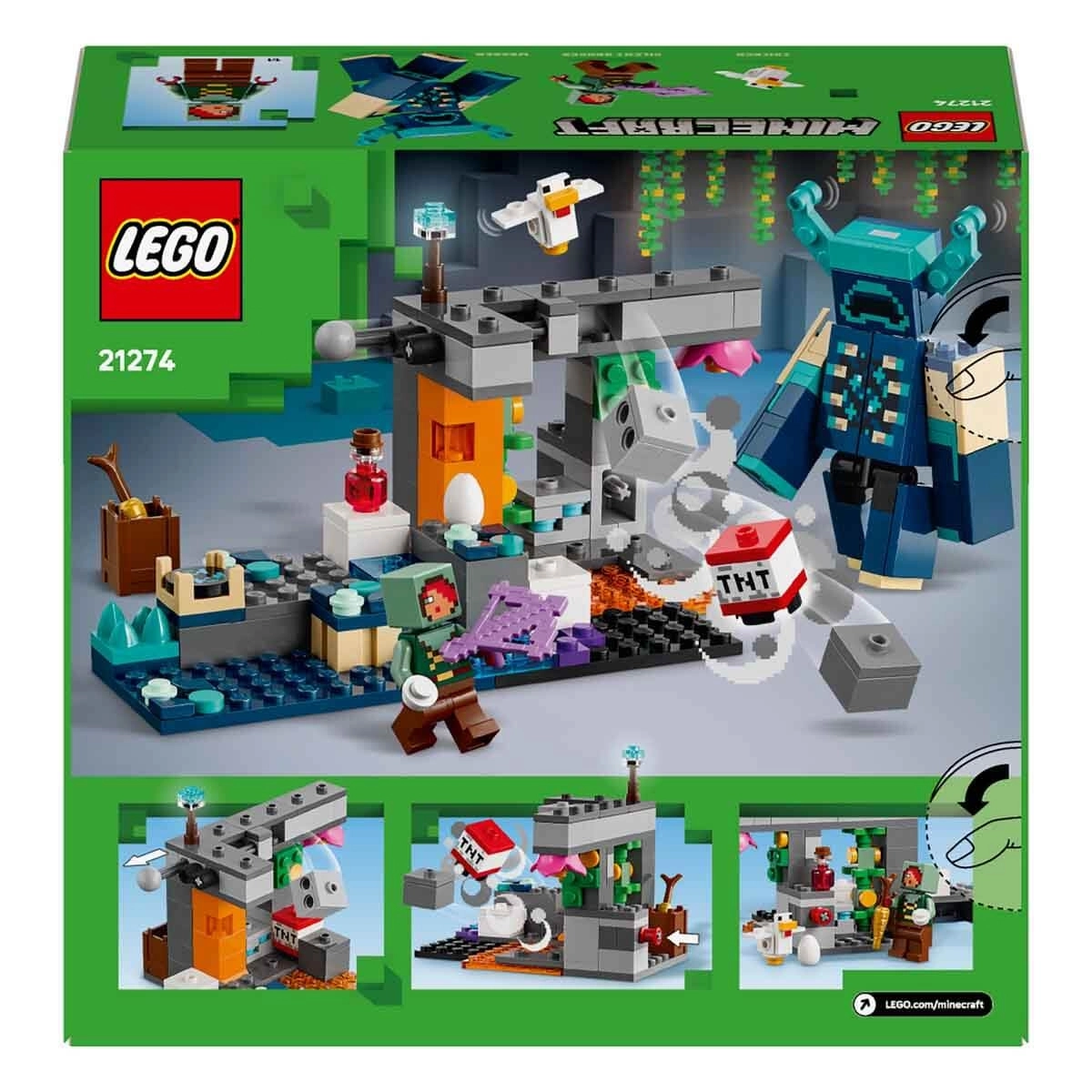 LEGO Minecraft Bekçi Karşılaşması 21274 