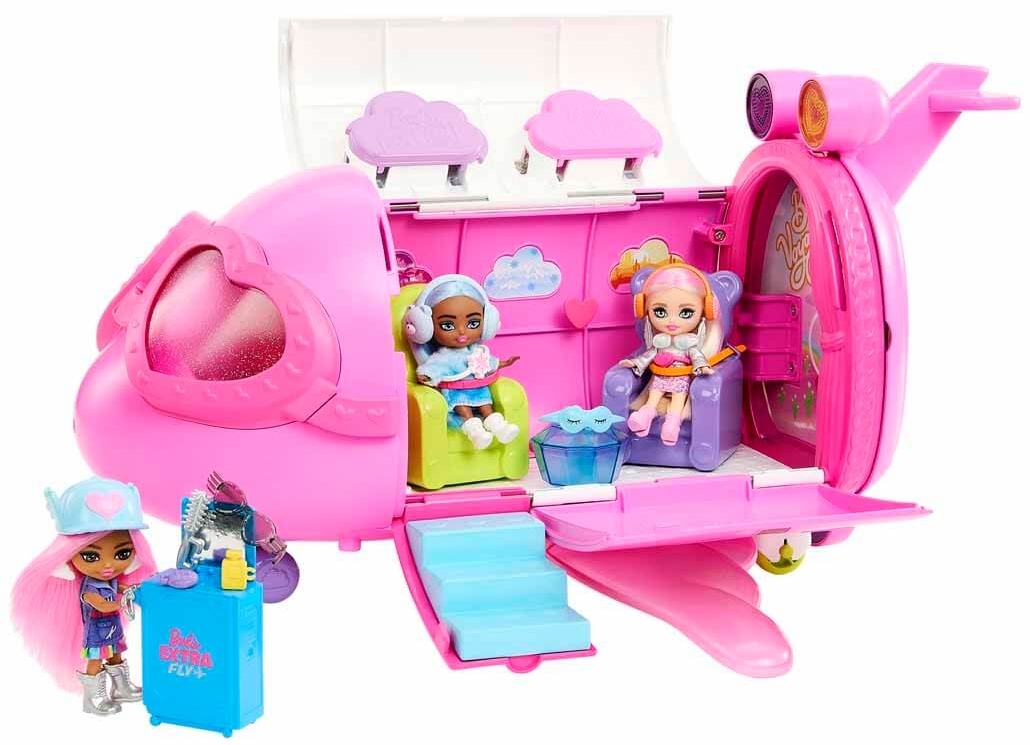 Barbie Extra Jet ve Extra Mini Minis Oyun Seti HPF72