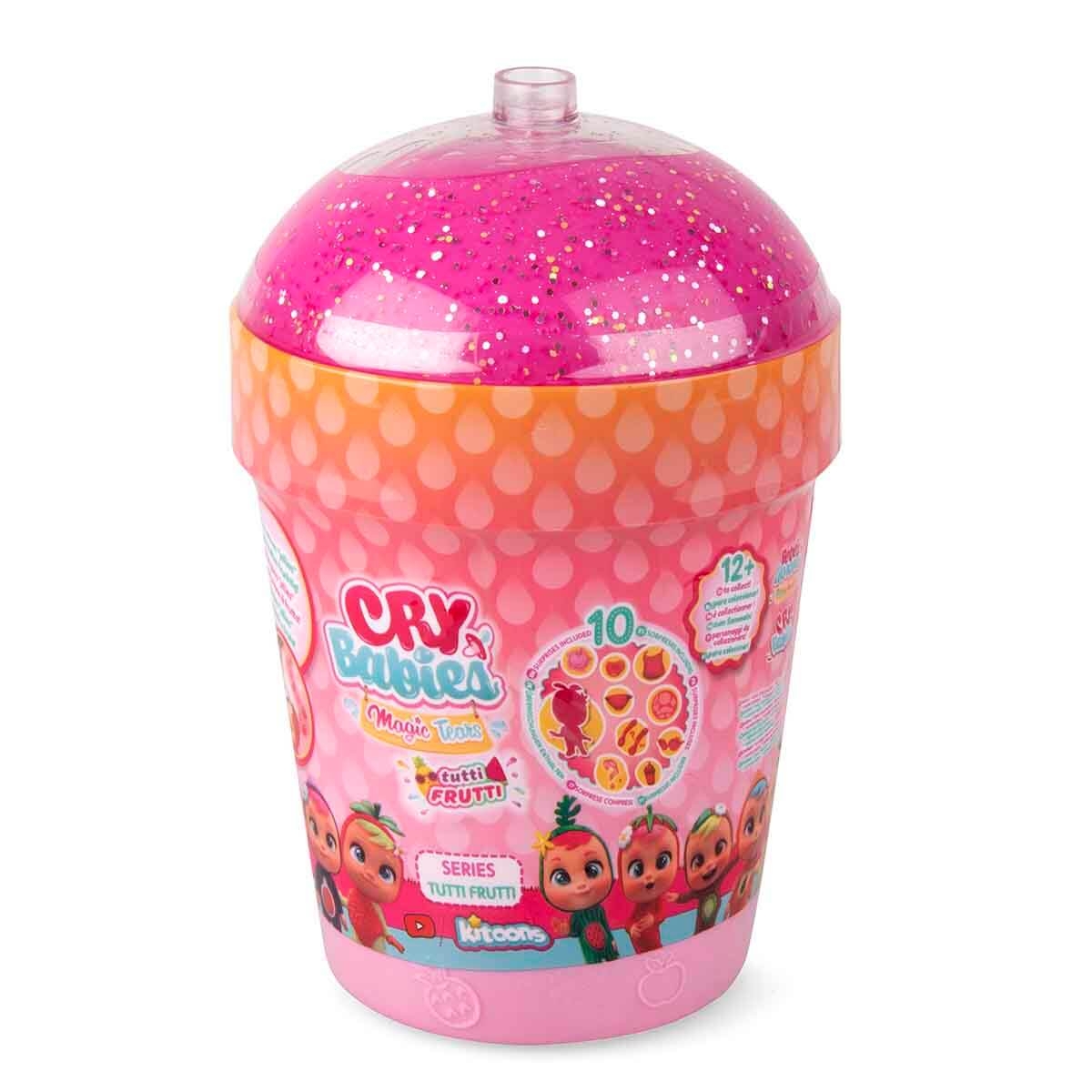 Cry Babies Magic Tears Tutti Frutti - Pembe