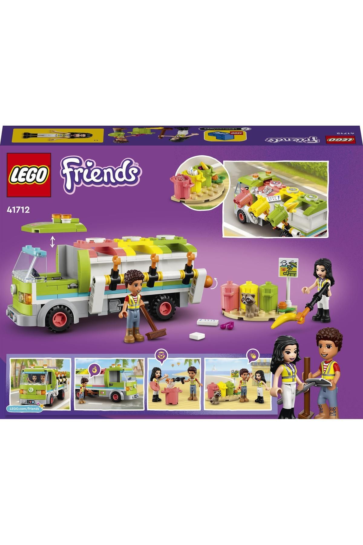 LEGO® Friends Geri Dönüşüm Kamyonu 41712