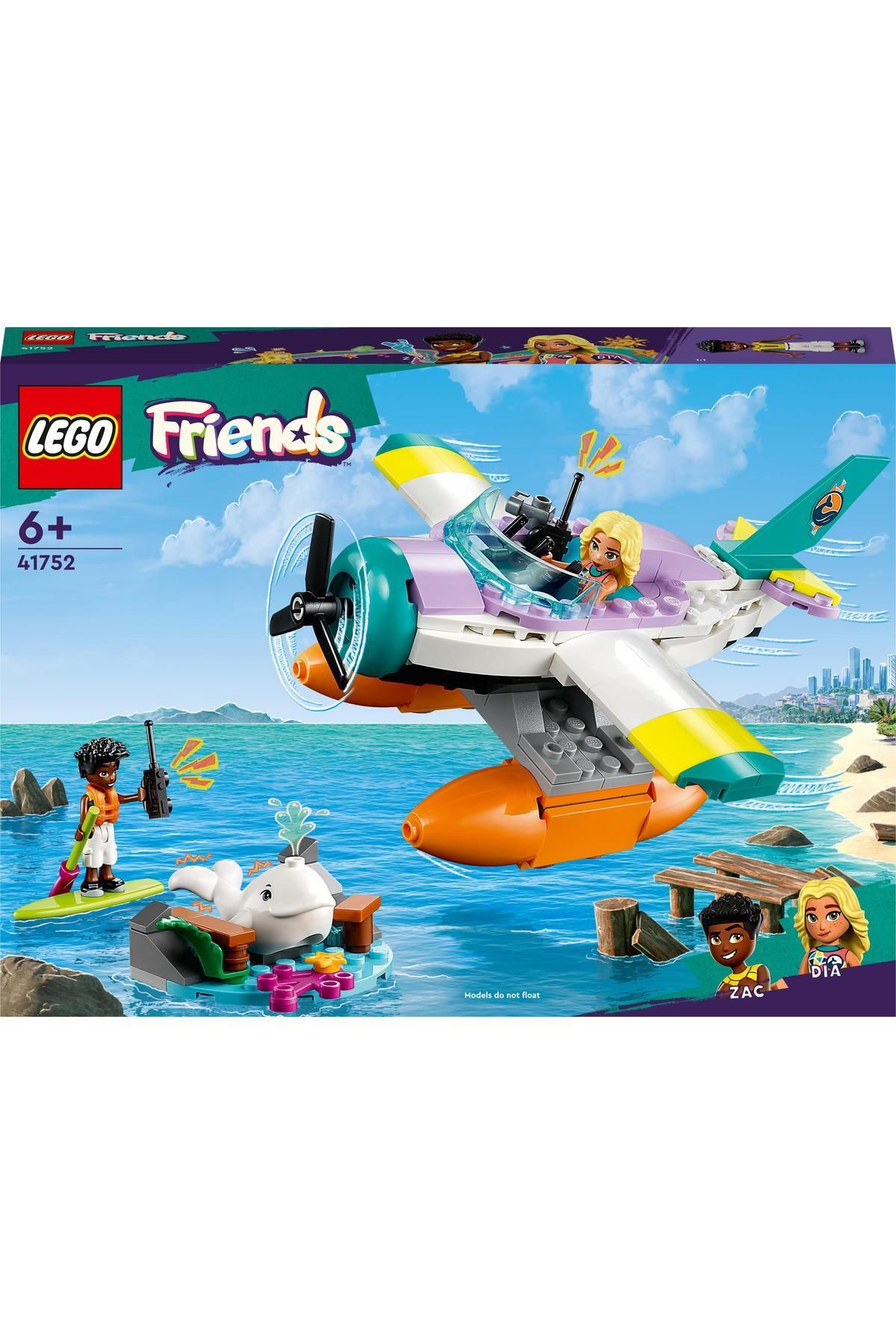 LEGO Friends Deniz Kurtarma Uçağı 41752 