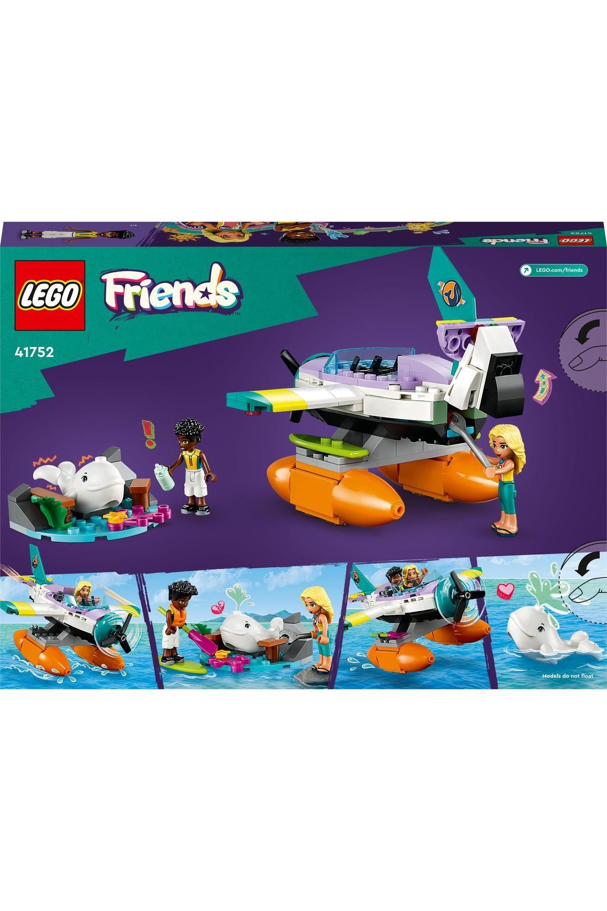 LEGO Friends Deniz Kurtarma Uçağı 41752 