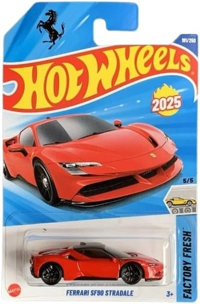Hot Wheels Ferrari SF90 Stradale Yurt Dışı Uzun Kart