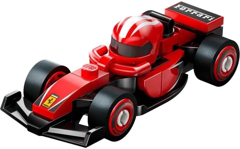 LEGO Minifigür 71049 F1 Race Cars 3. Ferrari F1