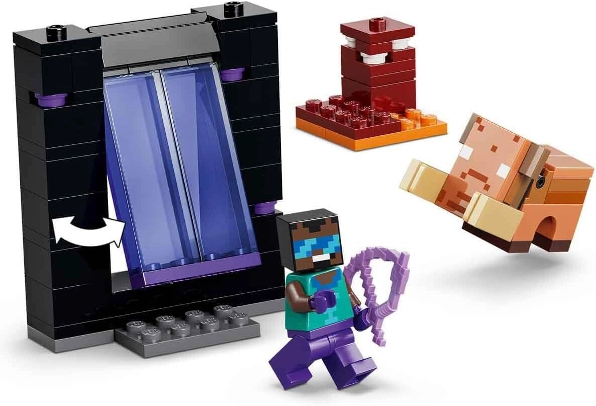 LEGO Minecraft Nether ve End Geçidi Yolculuğu 21584