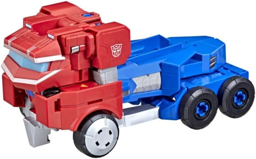 Transformers Cyberverse Optimus Prime Sür-Ve-Dönüştür Büyük Figür