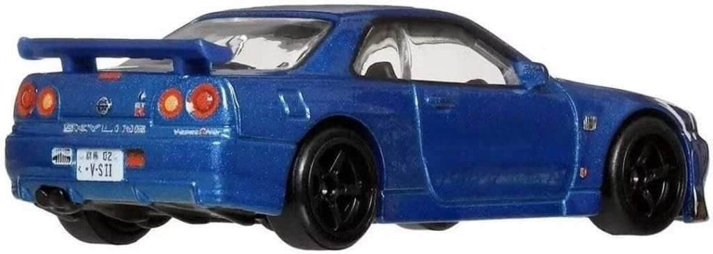 Hot Wheels Premium Car Culture Timeless Icons NISSAN SKYLINE GT-R V-SPEC II (BNR34) JBK92