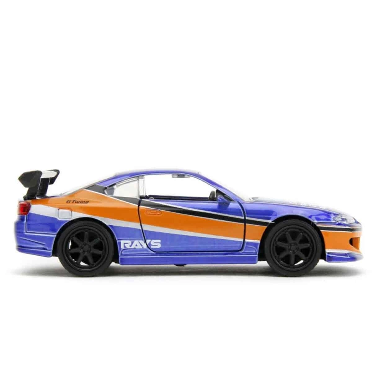 Jada Fast & Furi̇ous 1:32 Ölçekli Araba 2001 Nissan Silvia S15