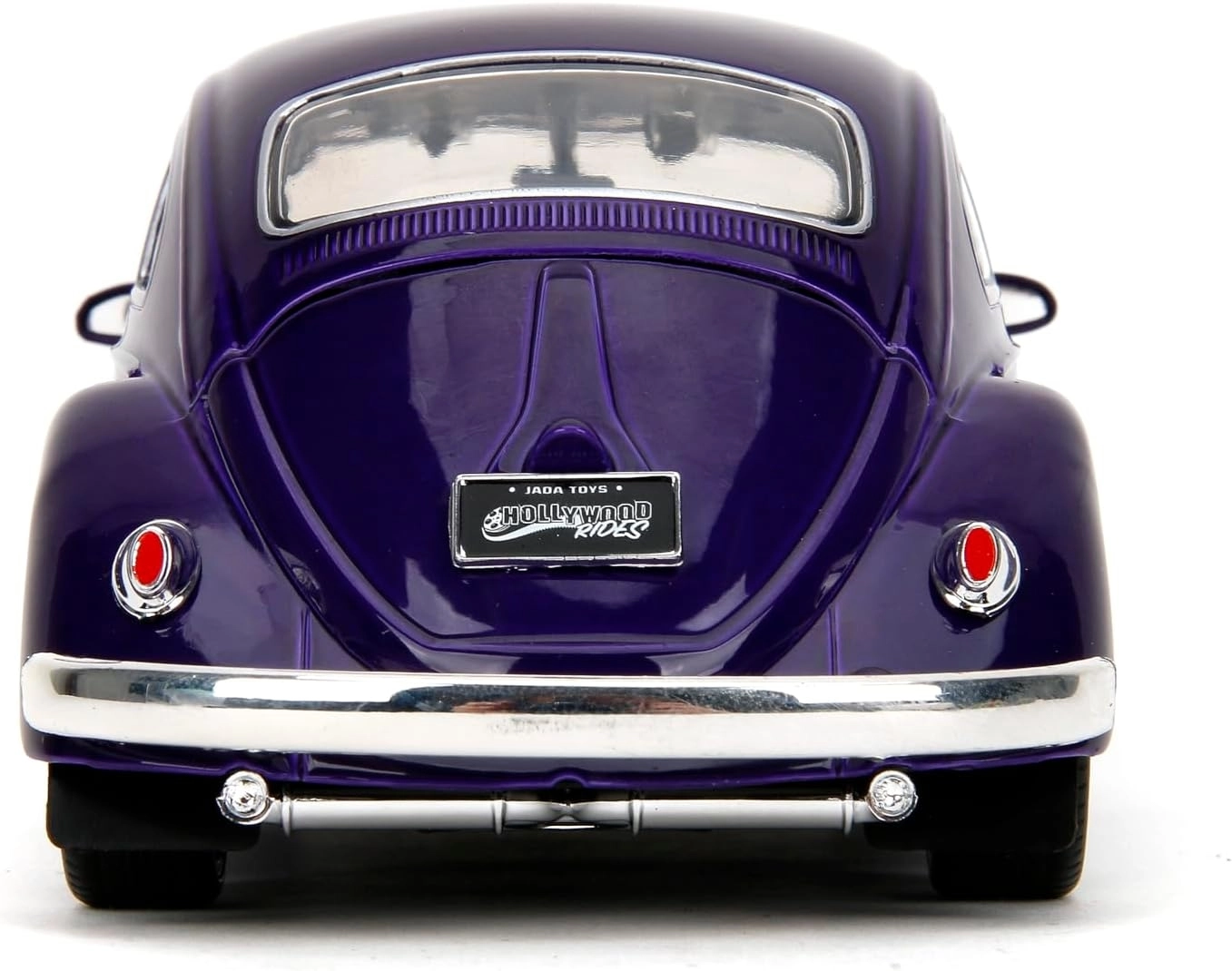 Jada Wednesday Addams & Thing Figürü ve Volkswagen Beetle Araç 1:24 Die Cast 
