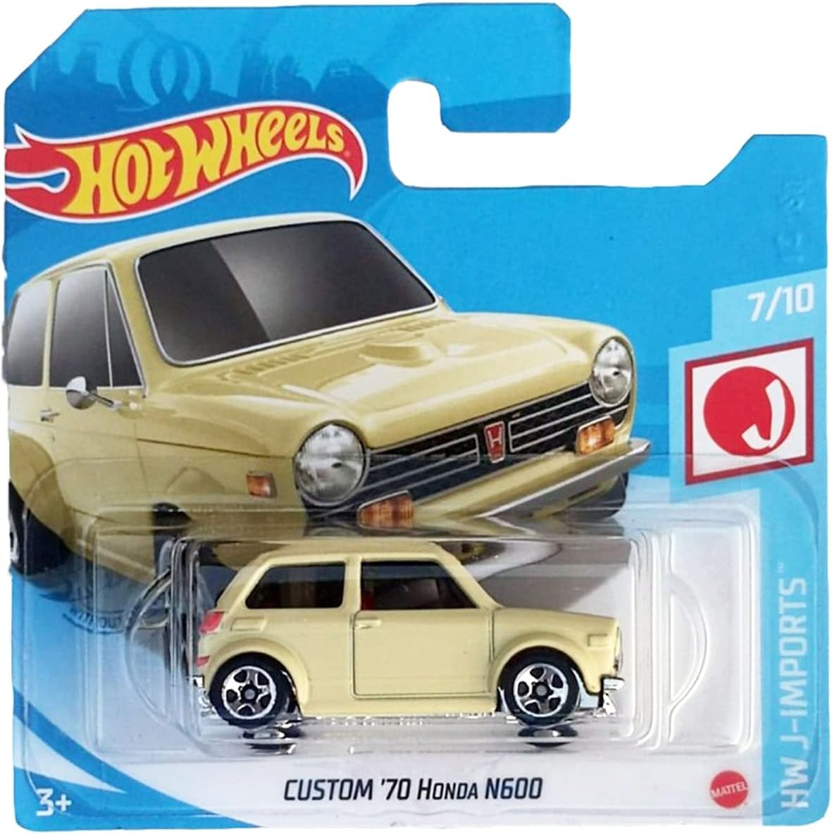 Hot Wheels Custom ’70 Honda N600 - KREM