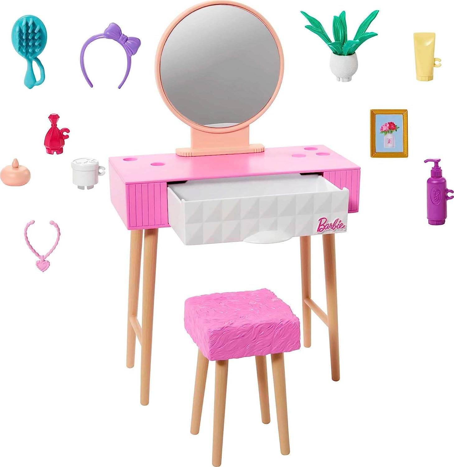 Barbie’nin Ev Dekorasyonu Oyun Setleri HJV35