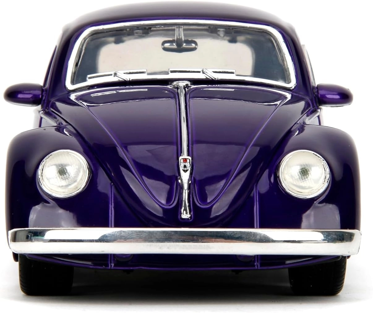 Jada Wednesday Addams & Thing Figürü ve Volkswagen Beetle Araç 1:24 Die Cast 