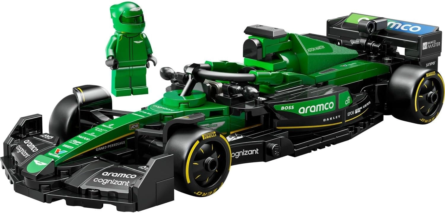 LEGO Speed Champions Aston Martin Aramco F1 AMR24 Yarış Arabası 77245