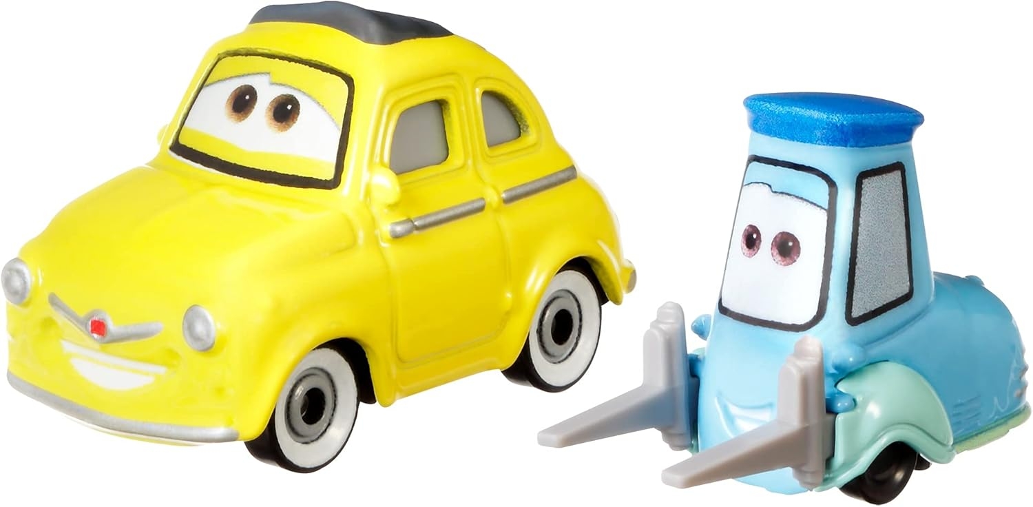 Cars 3 Tekli Karakter Araçlar Cadılar Bayramı Guido ve Luigi GTN55