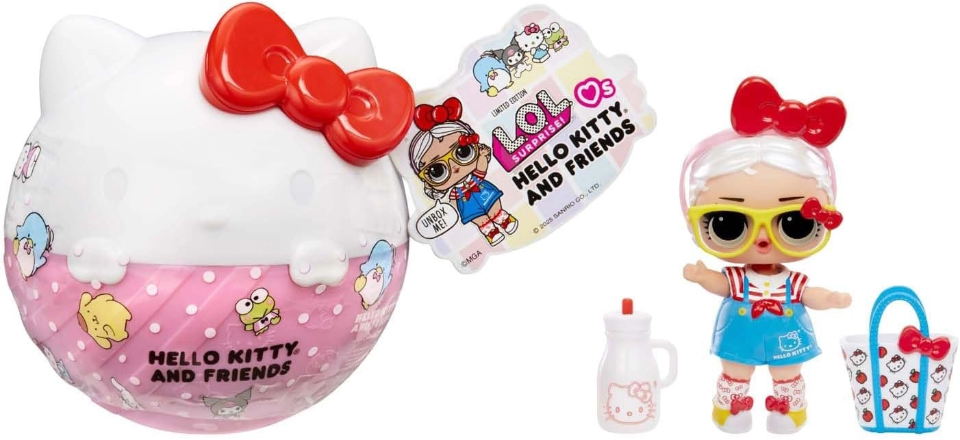Lol Surprise Hello Kitty ve Arkadaşları Sürpriz Paket