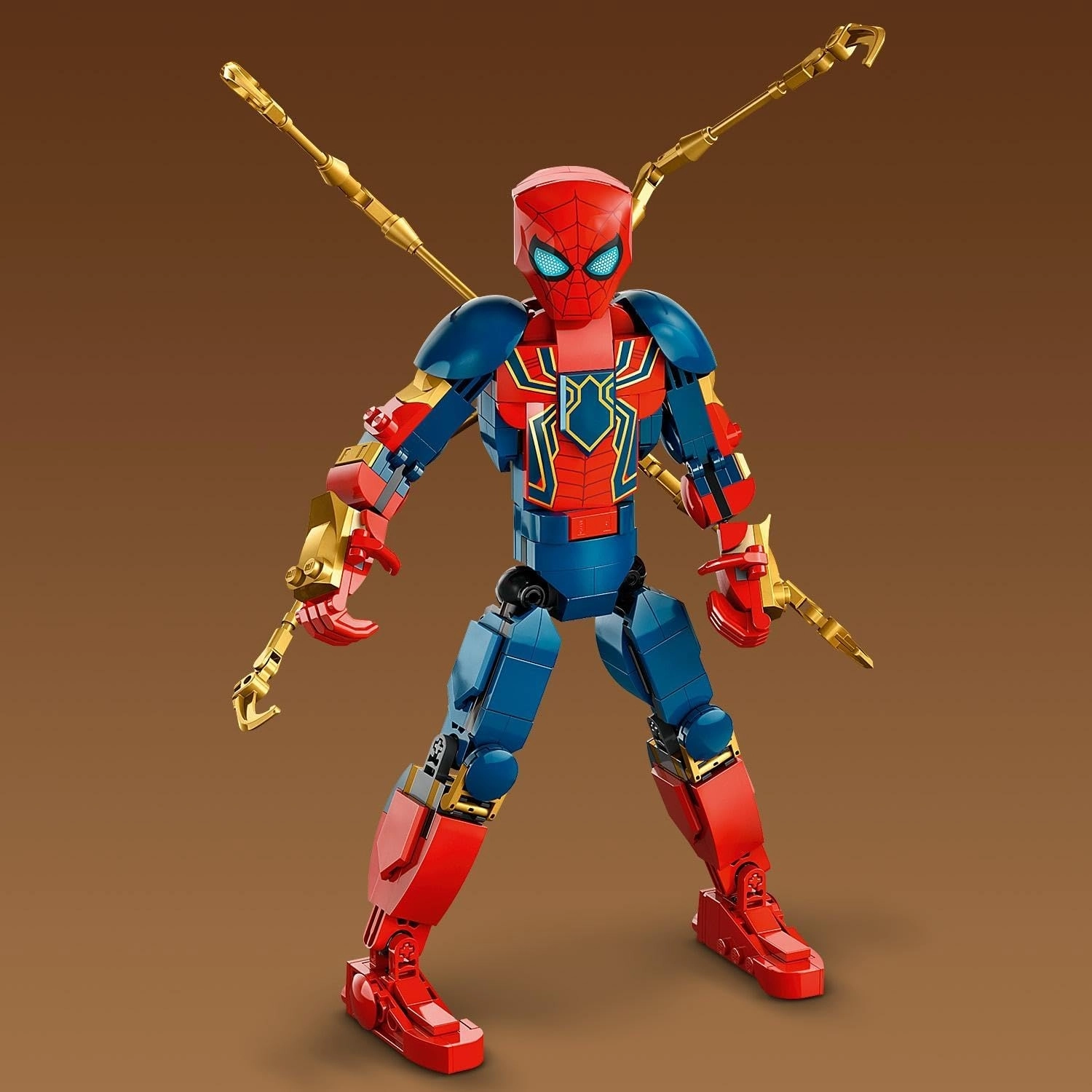 LEGO Marvel Iron Örümcek Adam Yapım Figürü 76298