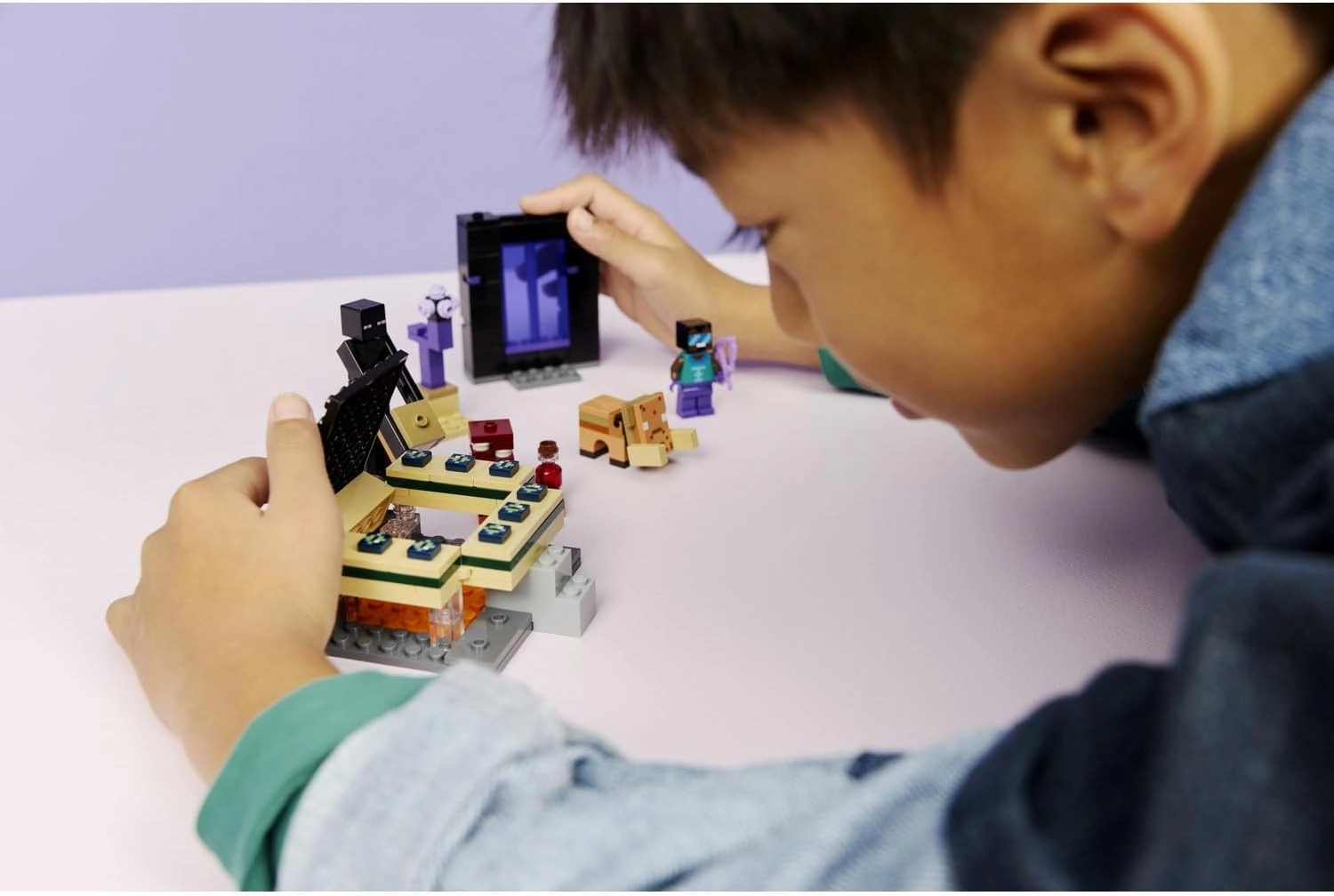 LEGO Minecraft Nether ve End Geçidi Yolculuğu 21584