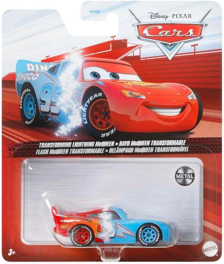 Cars Transforming Lightning McQueen Karakter Araç HFB69