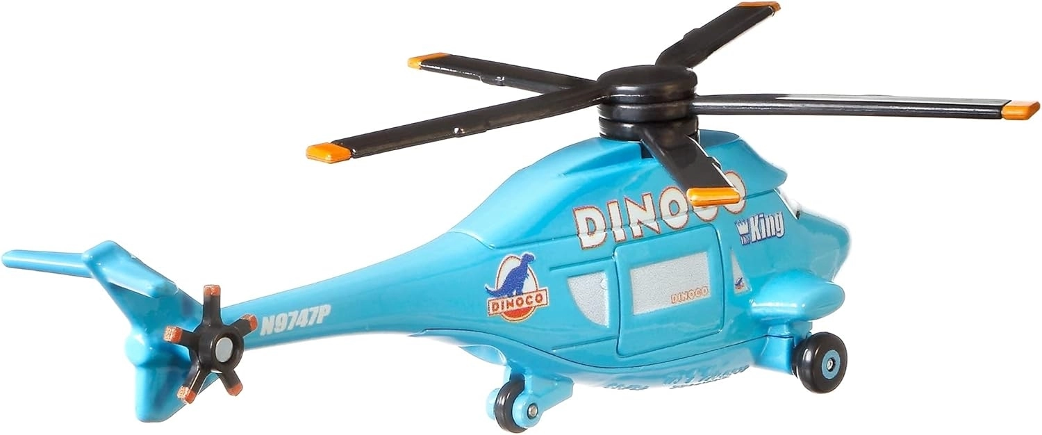 Cars Rotor Turbosky Dinoco Helikopteri - Dökme Metal JJW64