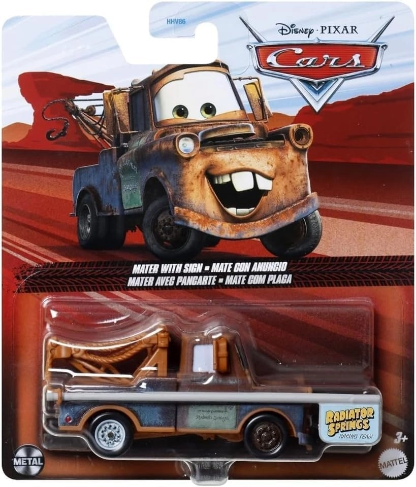 Cars 3 Mater With Sign DXV29-HTX86