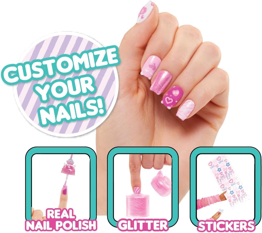 LOL Surprise Sweet Nails OMG Kitty K Kafe