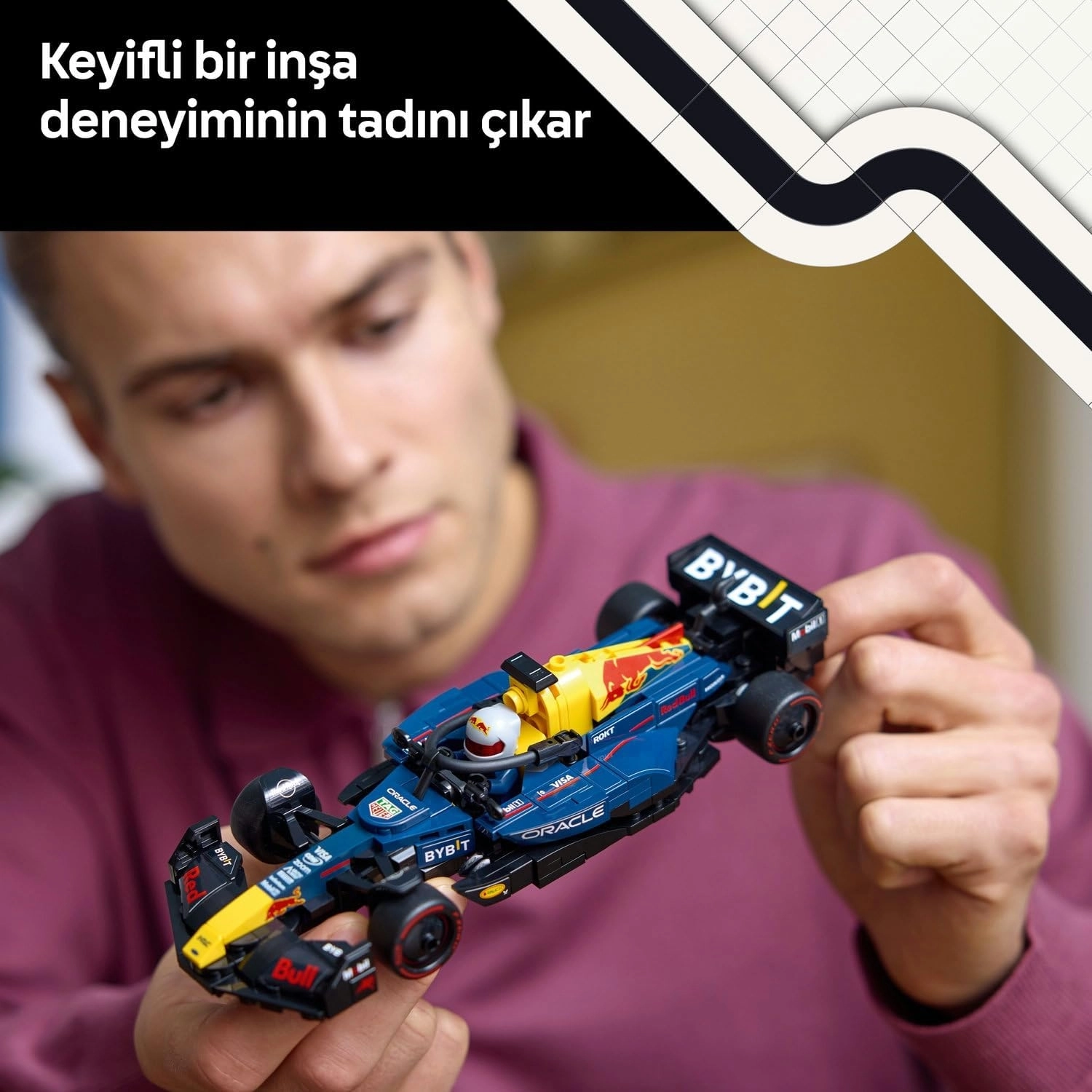 LEGO Speed Champions Oracle Red Bull Racing RB20 F1 Yarış Arabası 77243