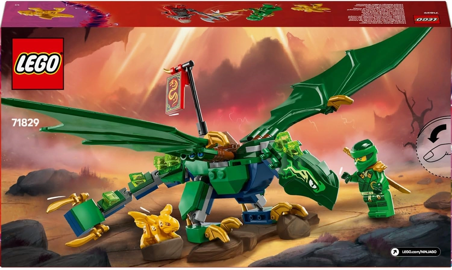 LEGO NINJAGO Lloyd’un Yeşil Orman Ejderhası 71829