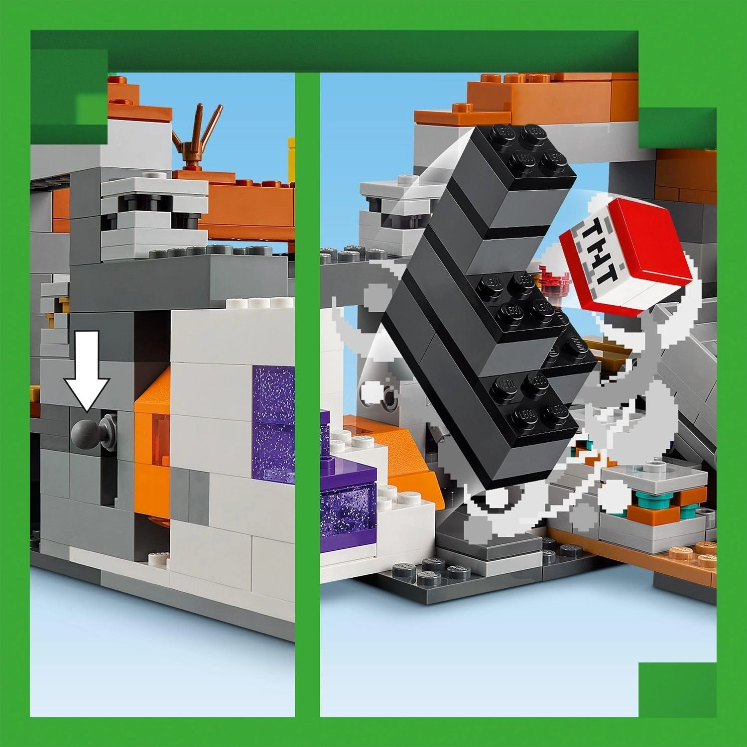 LEGO Minecraft Çorak Arazi Maden Kuyusu 21263