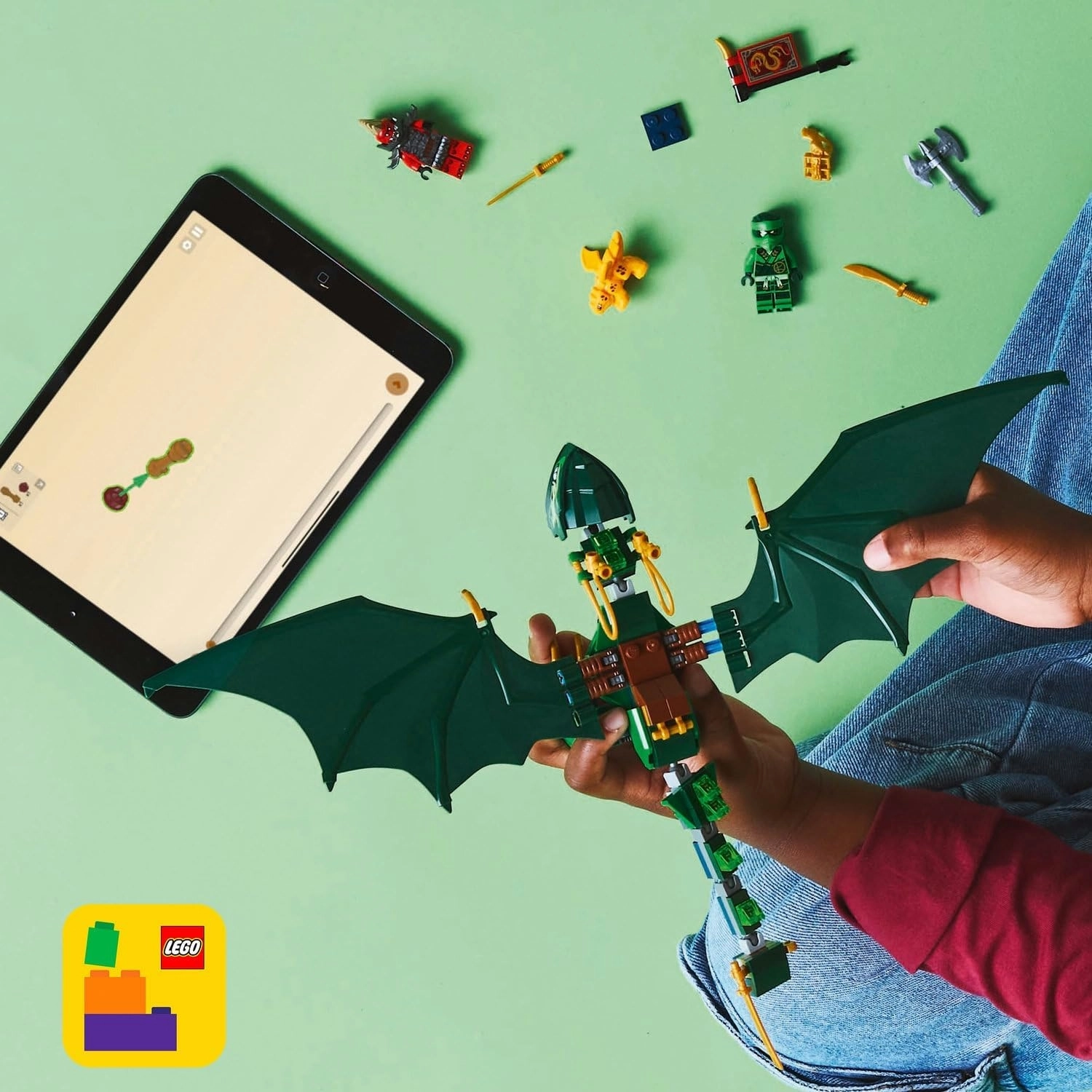 LEGO NINJAGO Lloyd’un Yeşil Orman Ejderhası 71829