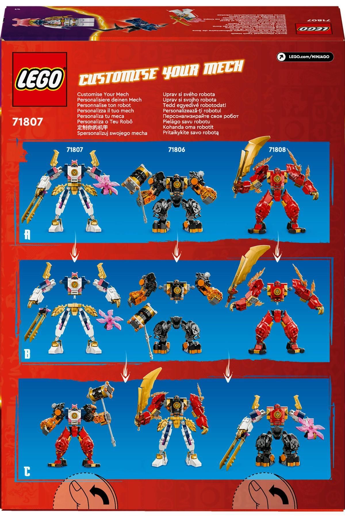 LEGO® NINJAGO® Sora’nın Teknoloji Elementi Robotu 71807 