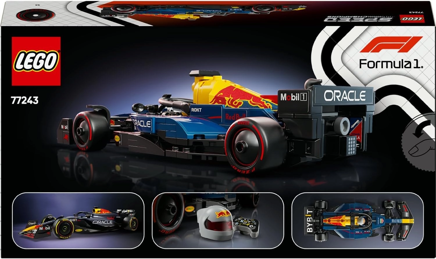 LEGO Speed Champions Oracle Red Bull Racing RB20 F1 Yarış Arabası 77243