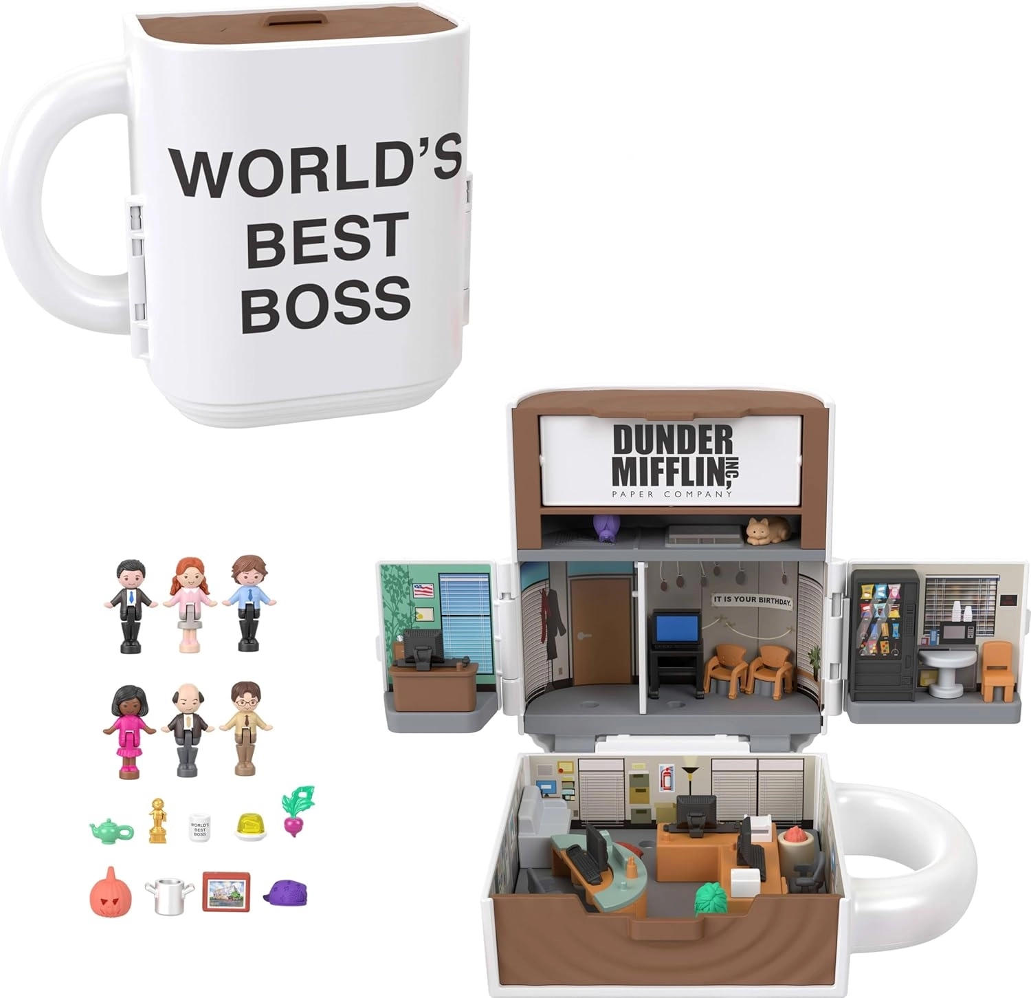 Polly Pocket ve The Office Mini Oyun Seti JCC19