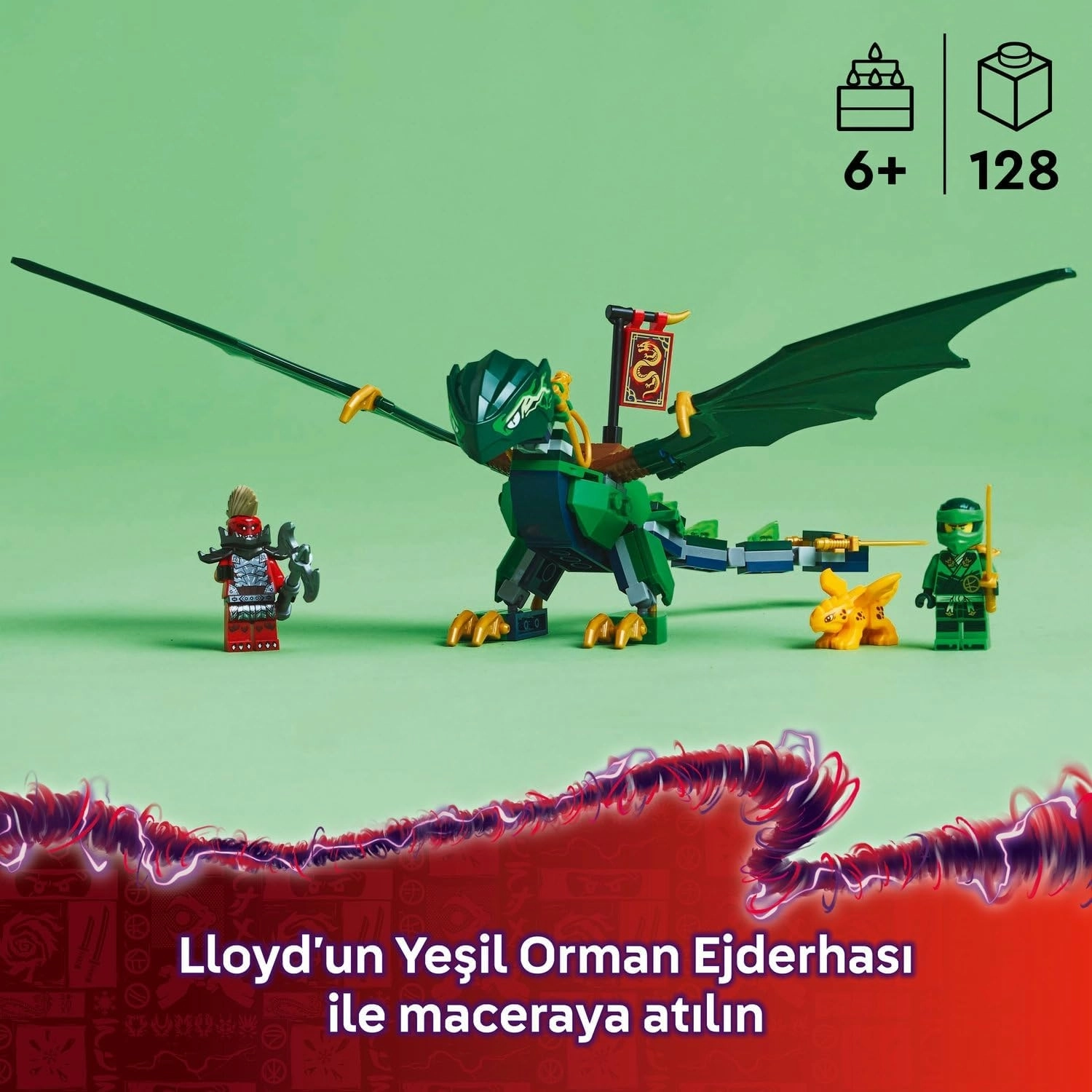LEGO NINJAGO Lloyd’un Yeşil Orman Ejderhası 71829