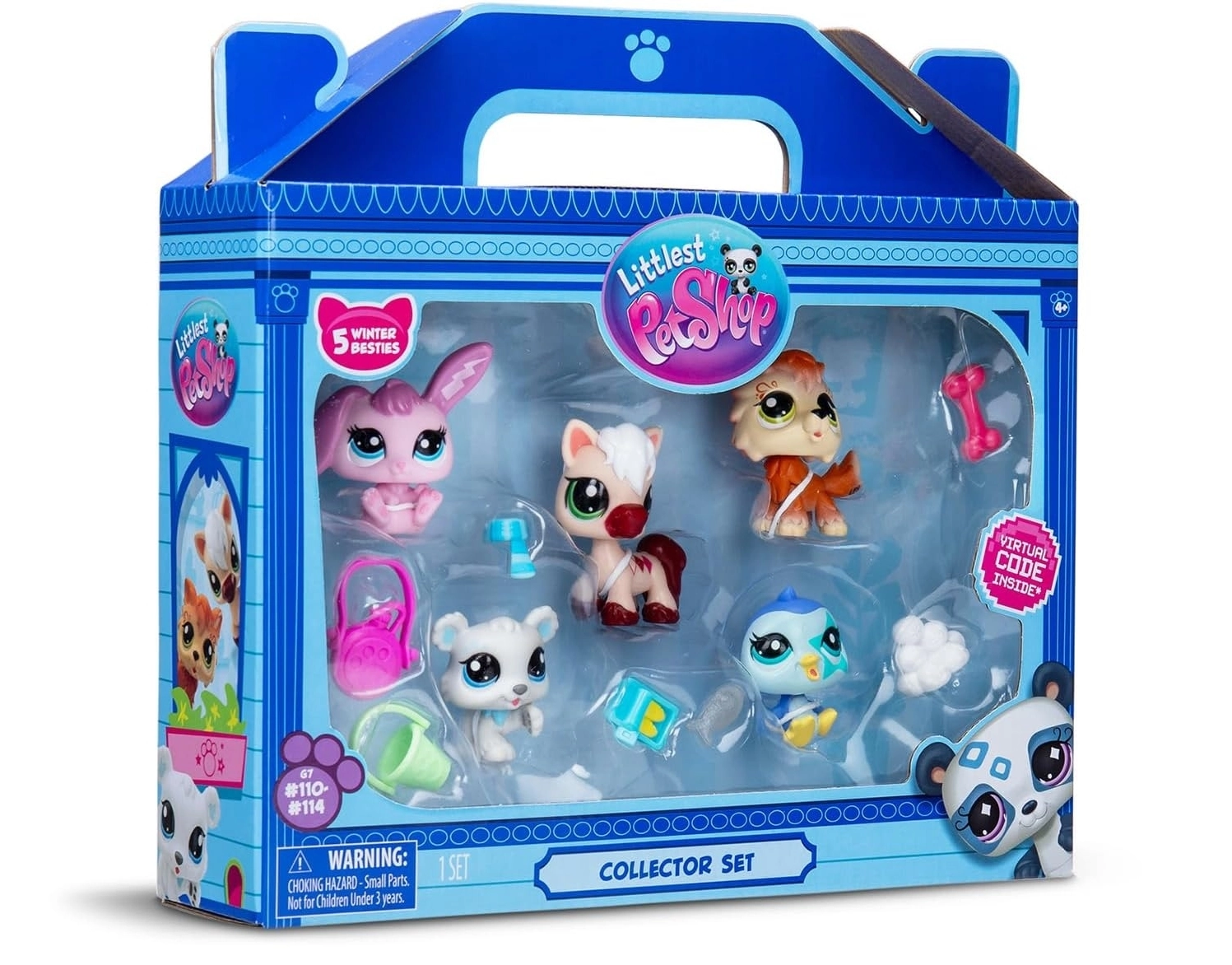 Littlest Pet Shop Kışın En İyi Arkadaşları 5li Miniş Koleksiyon Seti