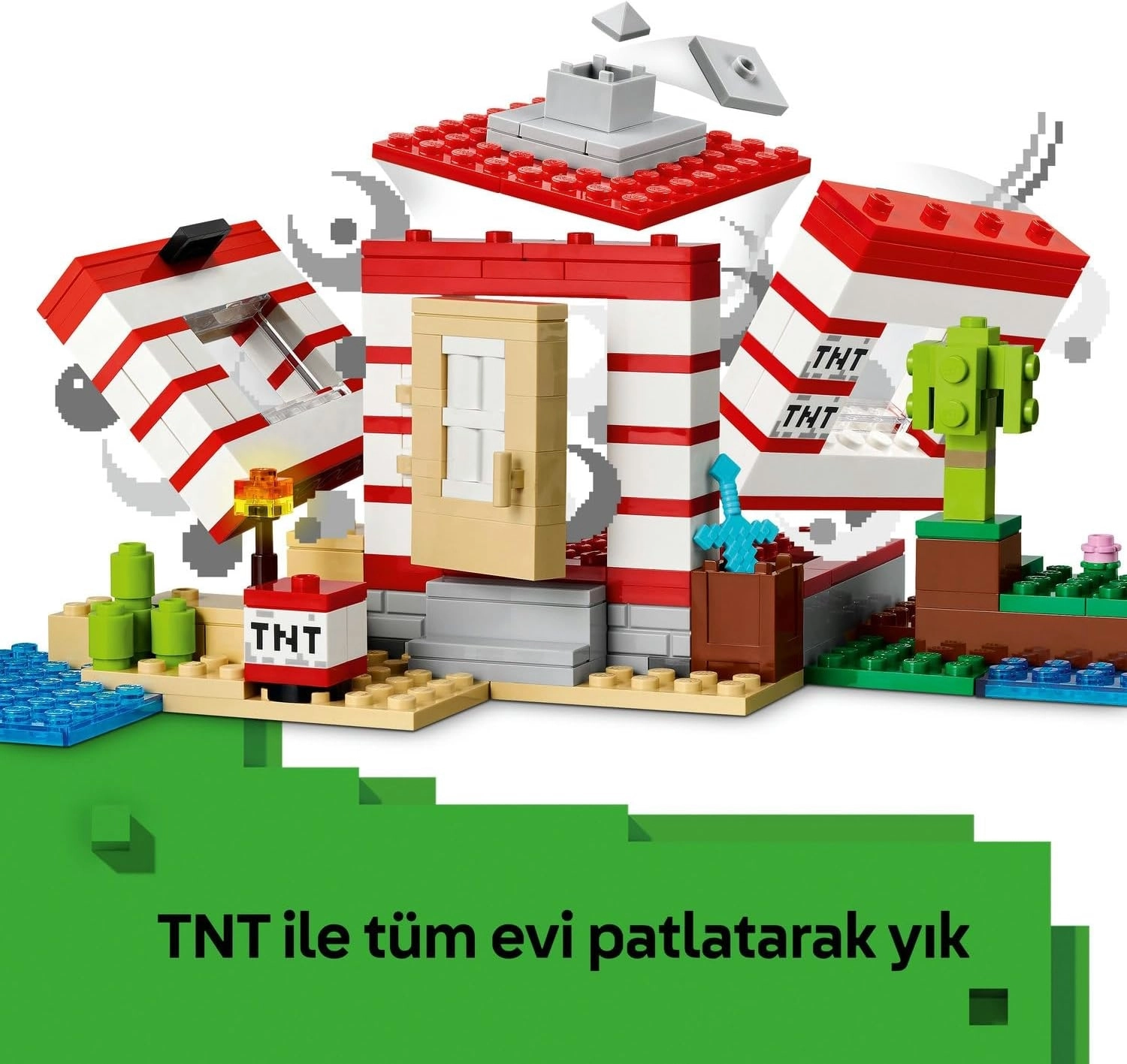 LEGO Minecraft TNT Büyük Orman Evi 21275