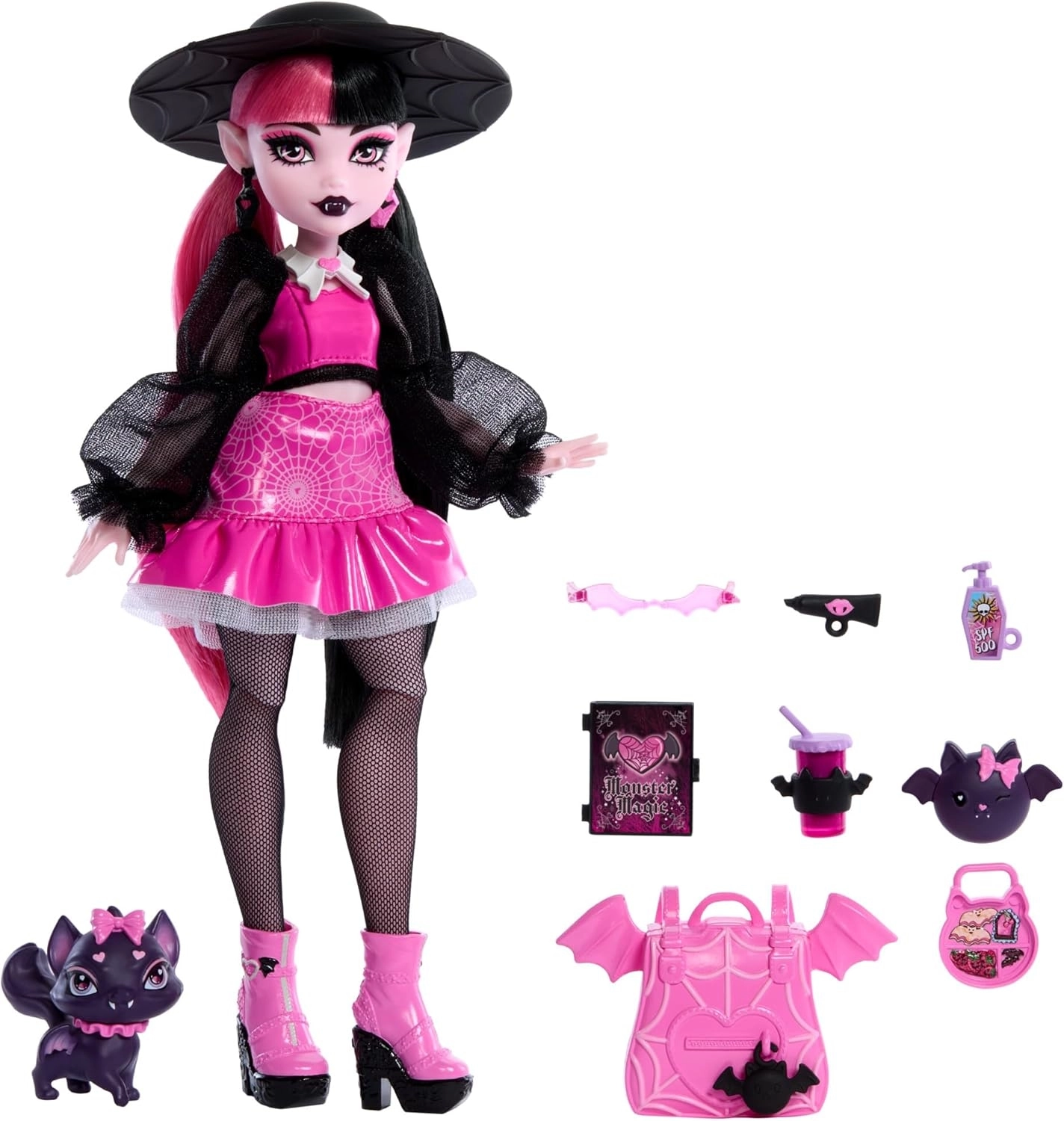 Monster High Acayip Havalı Arkadaşlar Draculaura HRP64