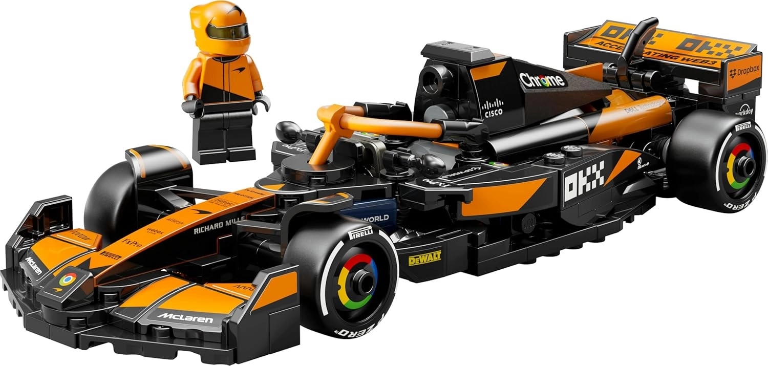 LEGO Speed Champions McLaren F1 Team MCL38 Yarış Arabası 77251