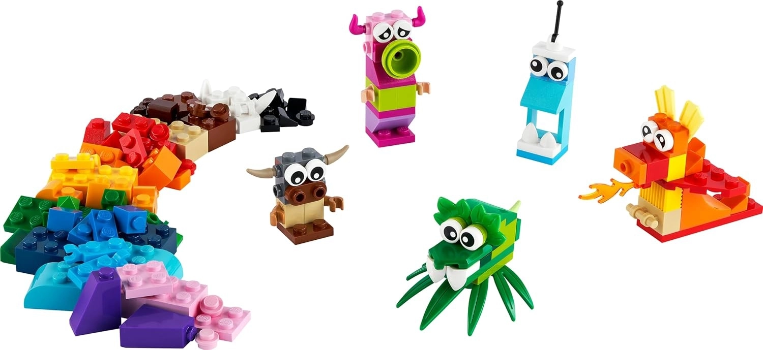 LEGO Classic Yaratıcı Canavarlar 11017