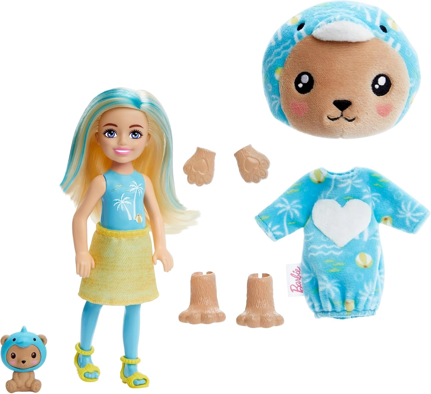 Barbie Chelsea Cutie Reveal Şirin Kostümler Serisi HRK30