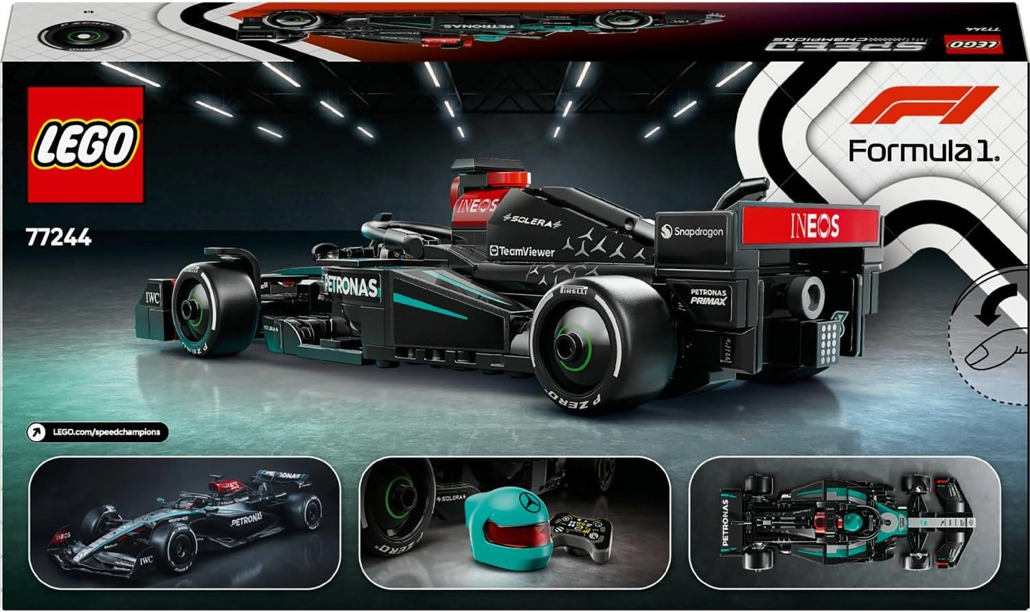 LEGO Speed Champions Mercedes-AMG F1 W15 Yarış Arabası 77244 