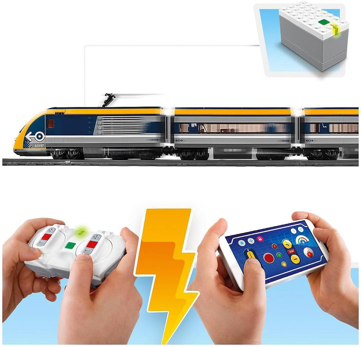 LEGO City Yolcu Treni 60197