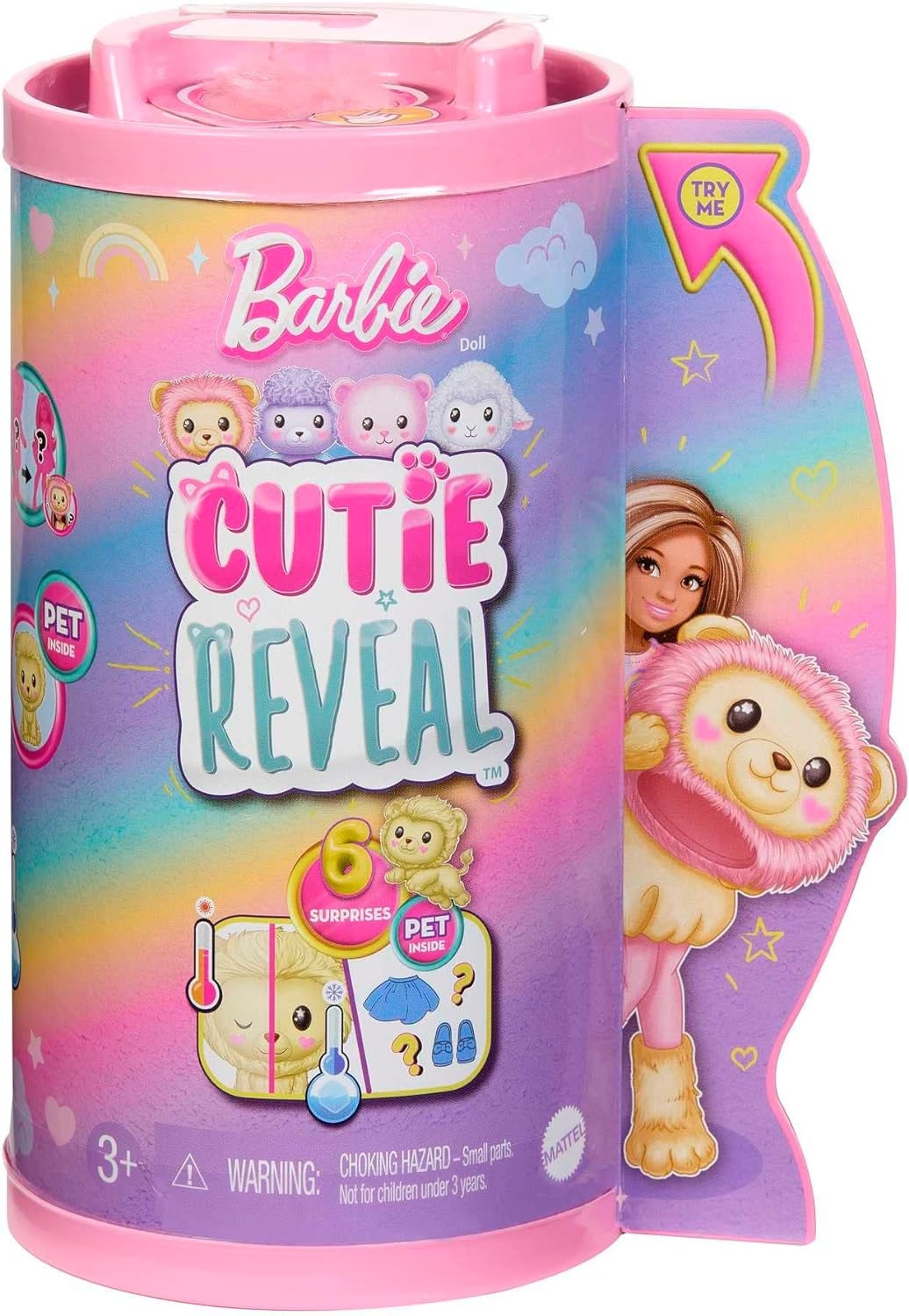Barbie Cutie Reveal Bebekler Chelsea Sevimli Kostümler Serisi - Aslan HKR21