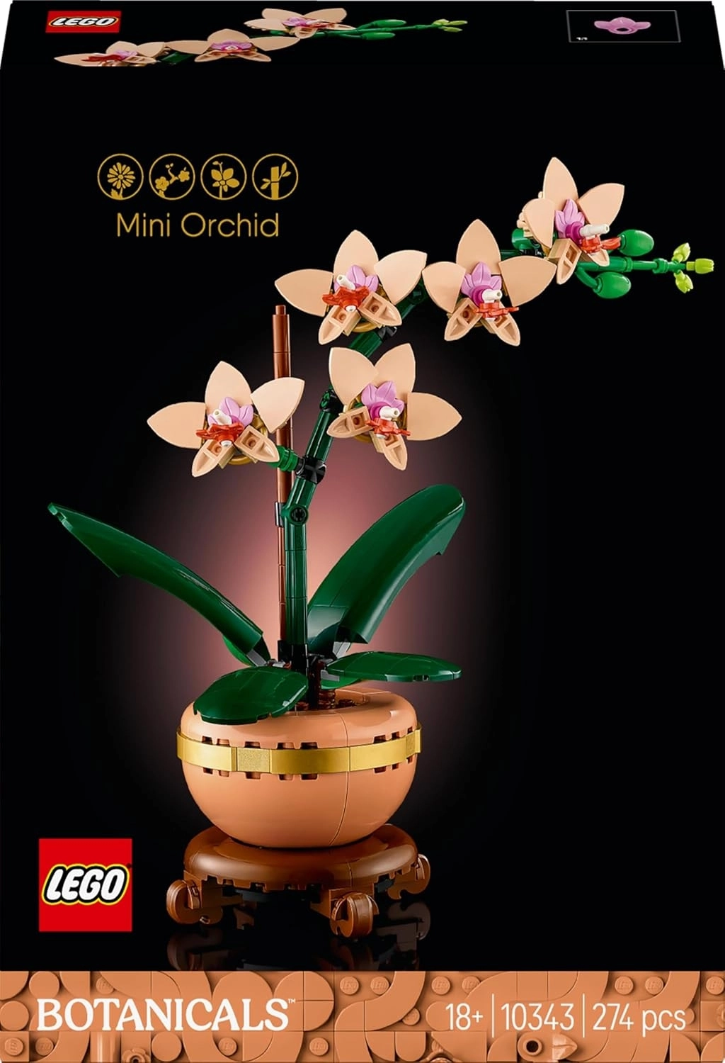 LEGO Botanicals Mini Orkide 10343